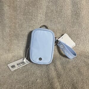 lululemon athletica Light Blue Wristlet Bag